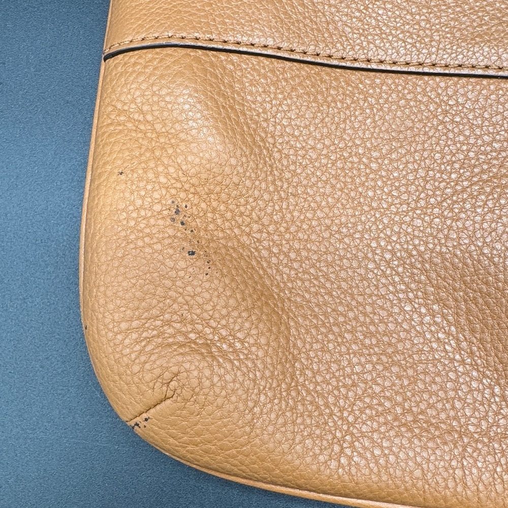 Michael Kors Brown Tan Crossbody Acorn Jet Set - Picture 5 of 6